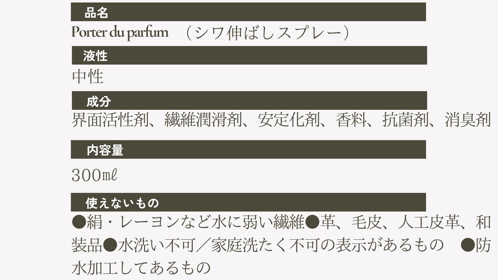 成分・用途